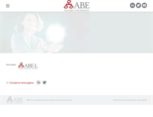 Tablet Screenshot of abexcelencia.org